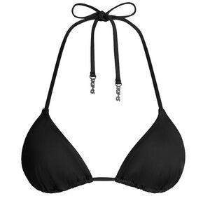 SKIMS Triangle Bikini Top Onyx